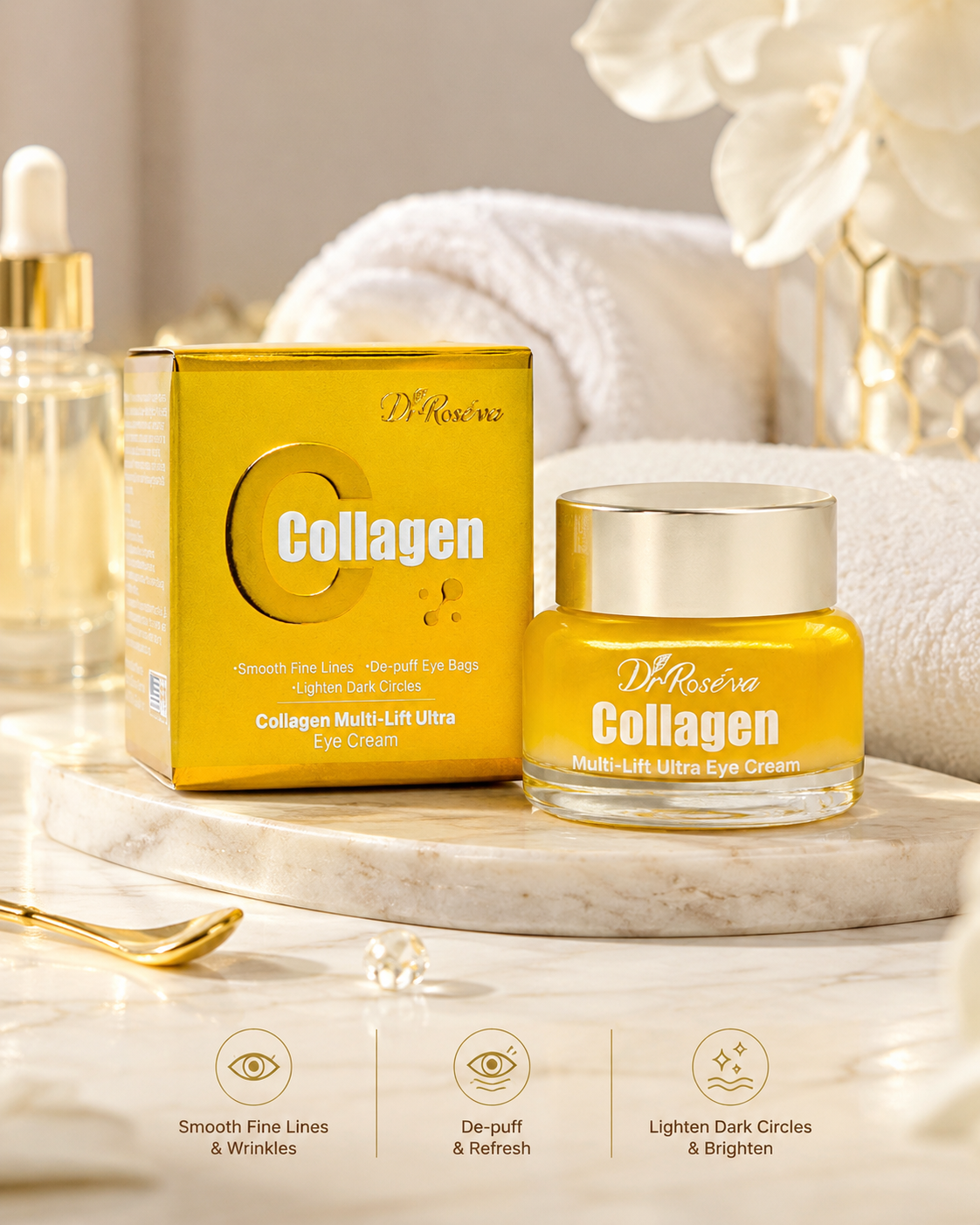 Collagen Skin Care Set | Hydrating Serum, Exfoliating & Anti-Wrinkle 7-Piece Routine