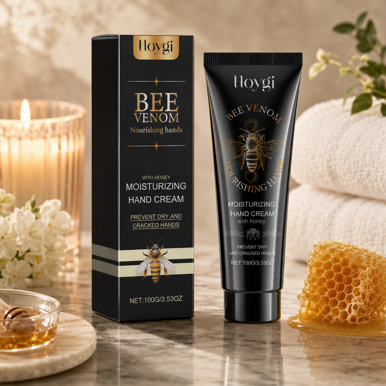 Bee Venom Hand Cream – Repair & Hydrate Anti-Cracking