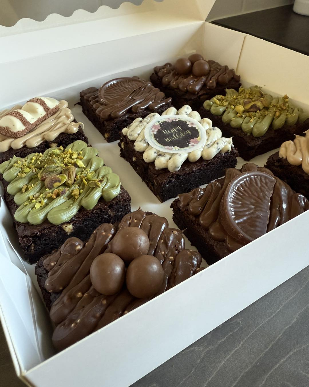 Birthday Brownie Box