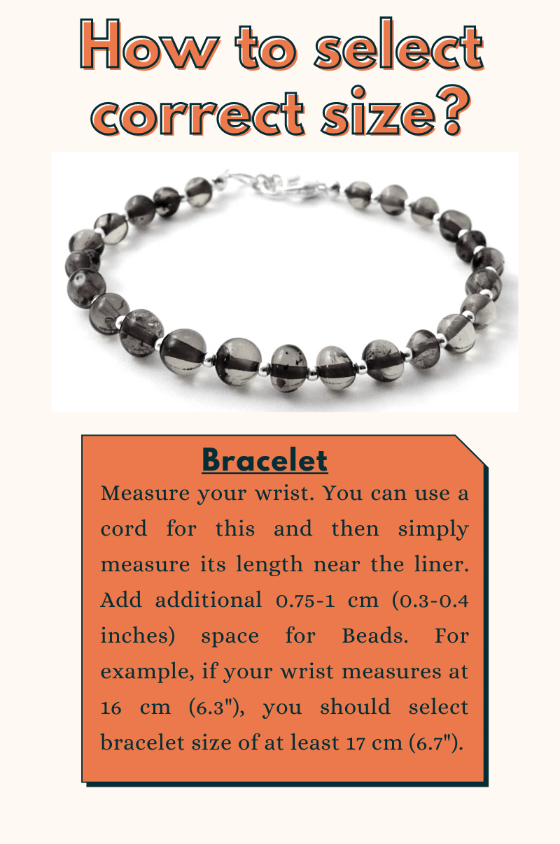 Baltic Amber & Chakra Gemstone Bracelet | Sterling Silver 925