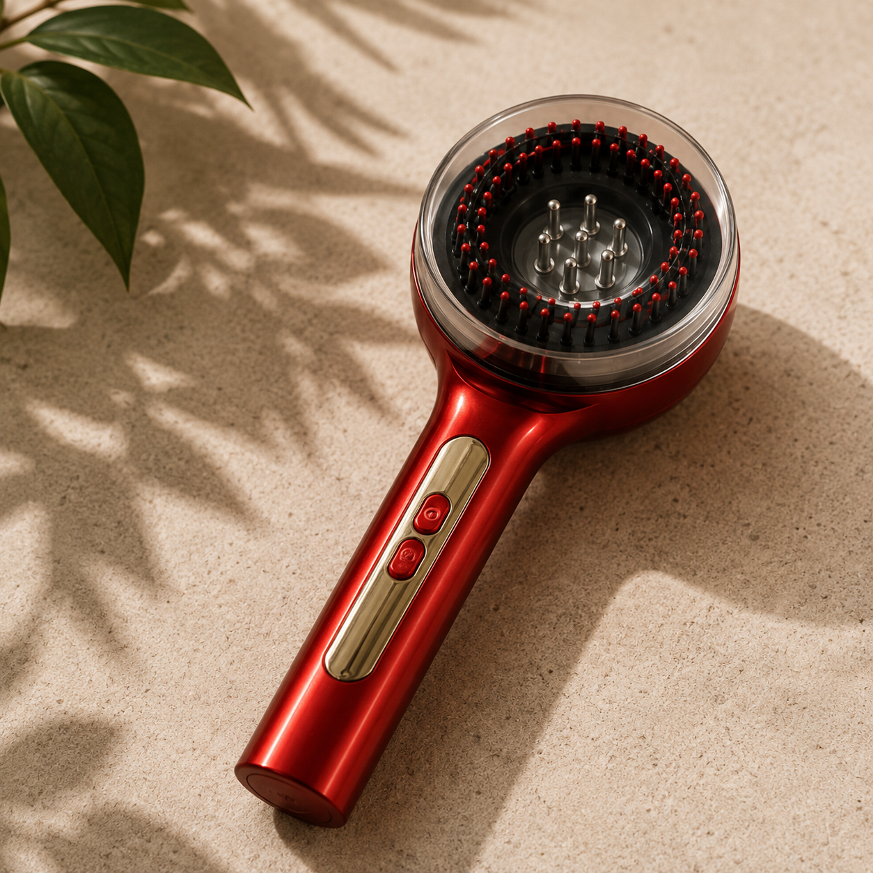 Electric Hair Growth Device | Red Light Scalp Stimulator & Massage Comb