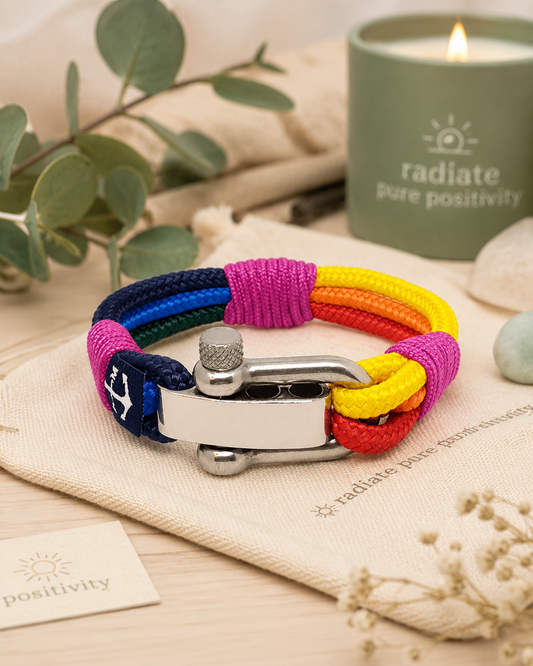 Chakra Nautical Rope Bracelet | Handmade Sailing Bracelet