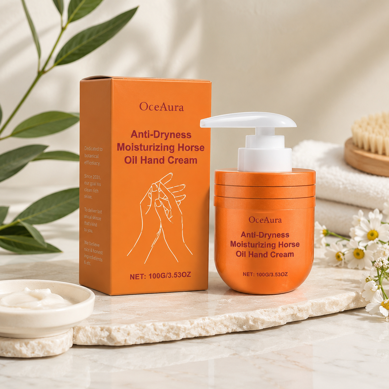 Horse Oil Hand Cream – Deep Moisture Repair 100g
