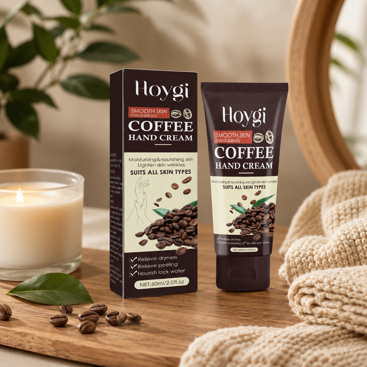 Coffee Hand Cream – Nourish, Repair & Soften 60ml