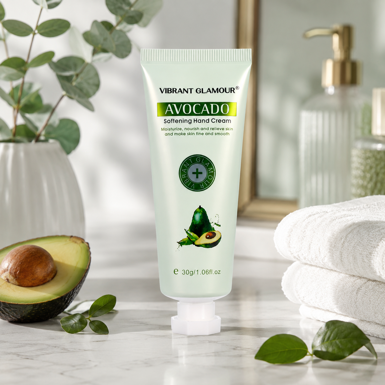 Natural Oil Mini Hand Cream – Avocado, Coconut & More