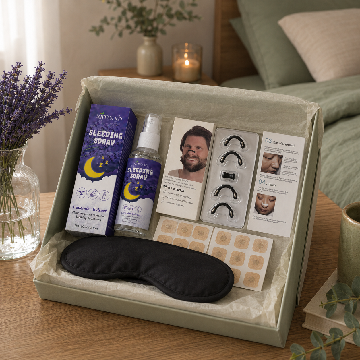 Lavender Sleep Spray – Natural Pillow & Linen Mist 60ml