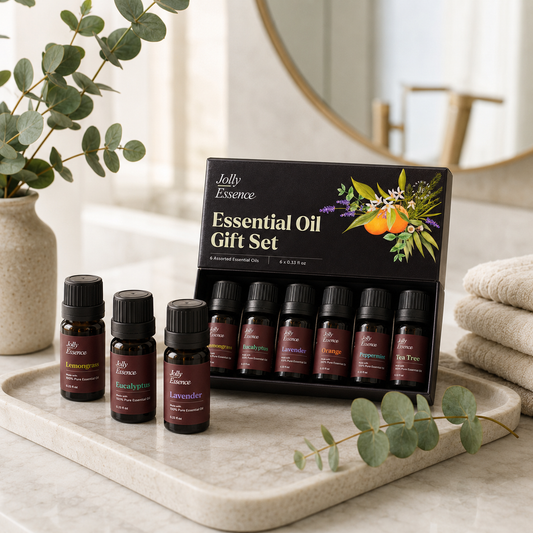 6-Piece Essential Oil Gift Set – Lavender & Aromatherapy