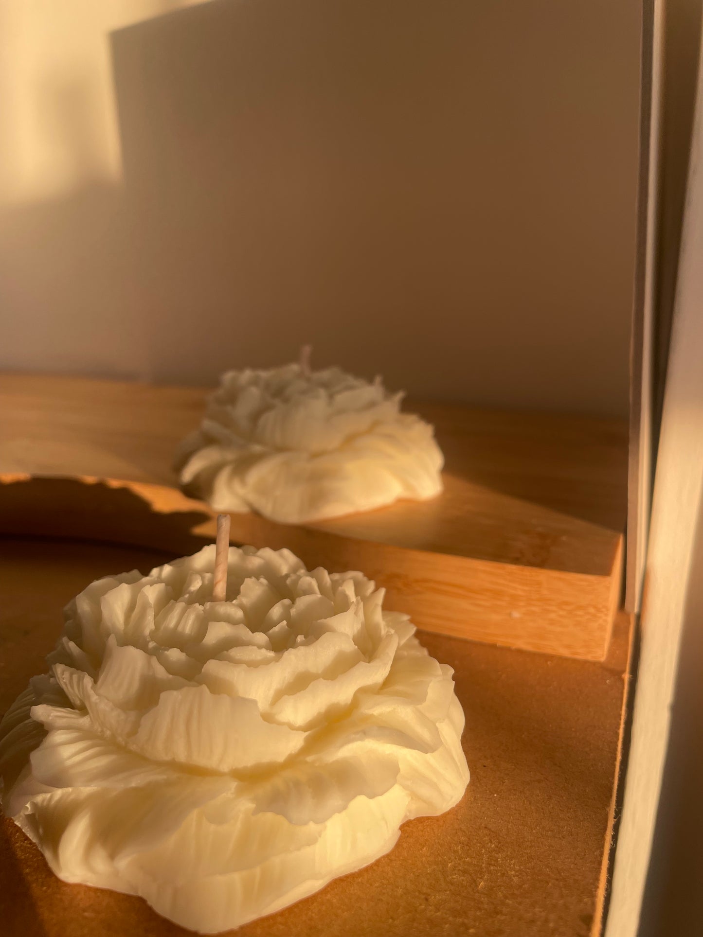Blooming Peony Candle – Radiate Joy & Calm