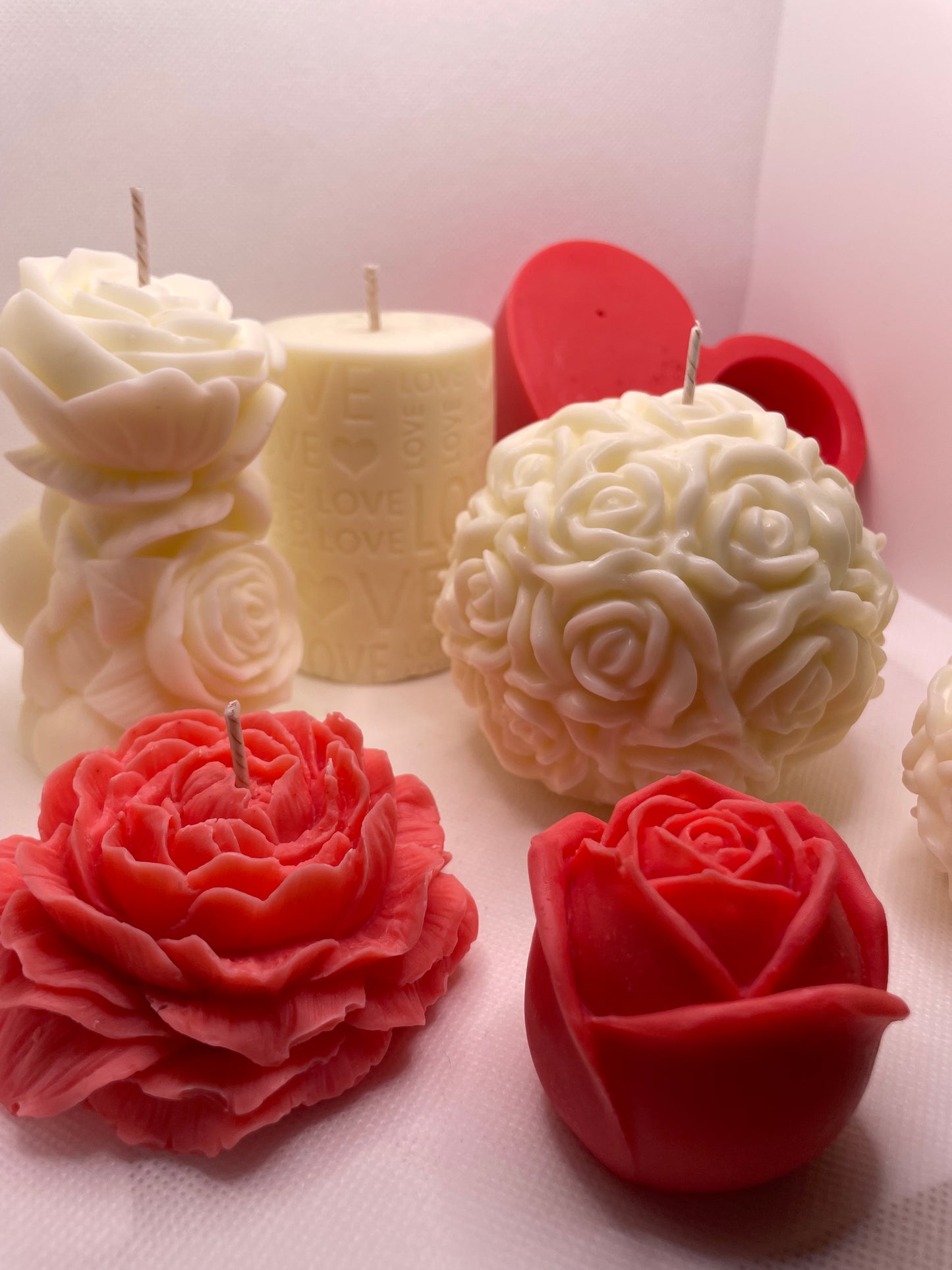 Red Rose & Peony Set