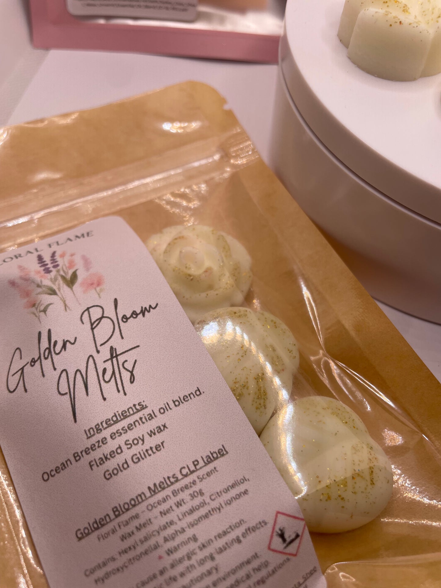 Golden Bloom Melts
